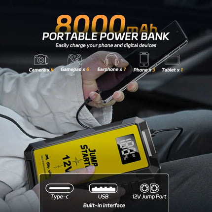 Jump starter  8000mAh