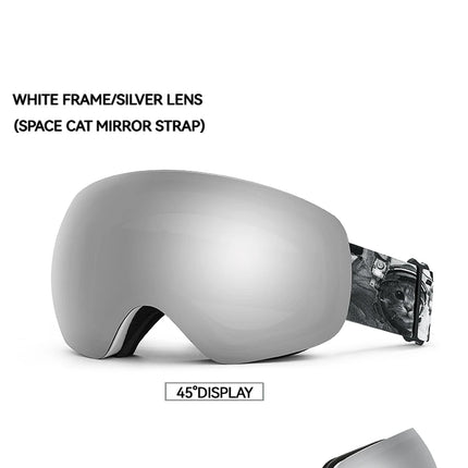 Frameless Anti-Fog Ski Goggles UV400 for Men & Women