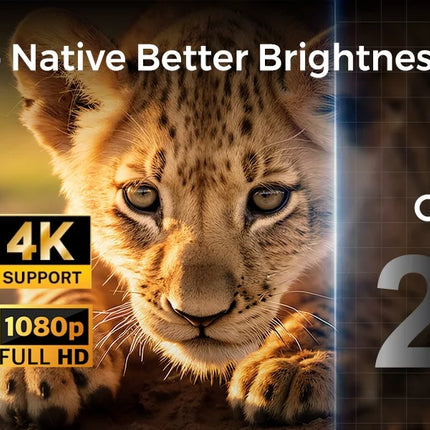 LynCast X3AQ Projector 1080P, 4K Decoding, Android 14, WiFi 6, Auto Focus