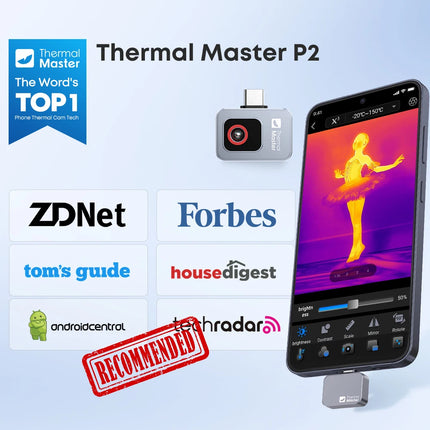 P2 / P2 Pro Thermal Imager Infrared Camera for Phone