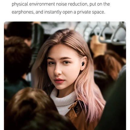 DIBELLAY Bowie WM01 TWS Bluetooth 5.3 Wireless Earbuds for iOS & Android”