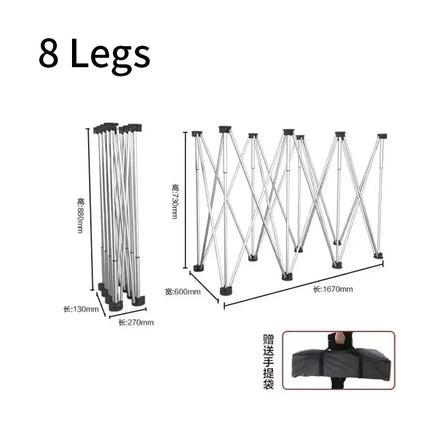 800KG Folding Stainless Steel Workstand
