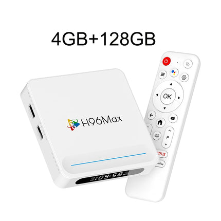 H96 MAX H618 Plus Android 14 8K Smart TV Box