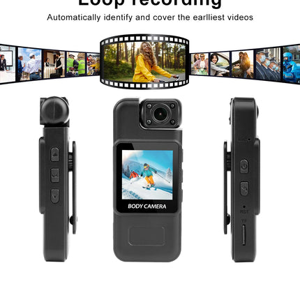 Mini Caméra Wi-Fi 4K – Vision Nocturne Infrarouge, Body Cam & Caméra Sport Portable