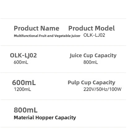 304 Stainless Steel Slow Juicer – Fresh Juice, Easy Clean & Automatic Extraction