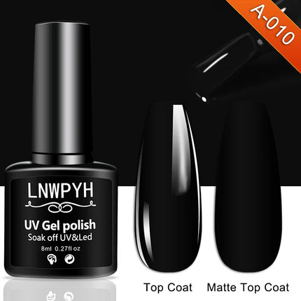 Gel Nail Polish Kit with UV Lamp & Electric Nail Drill – Complete Manicure Set