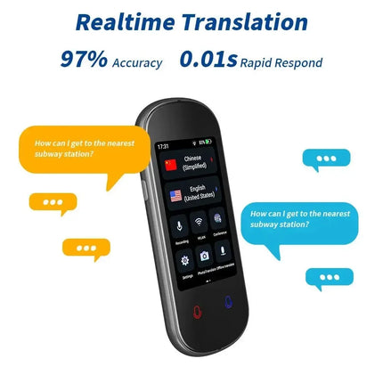 New AI Smart Voice Translator 138 Languages