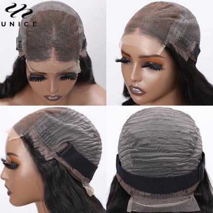 200% 250% Deep Wave 5x5 HD Lace Wig Human Hair Pre Plucked Full Human Hair Lace Wigs Match All Skin Tones