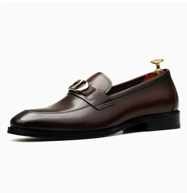 shoes man leather