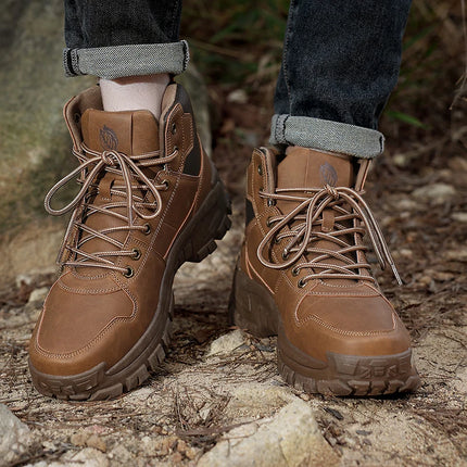 Men’s Leather Combat Boots