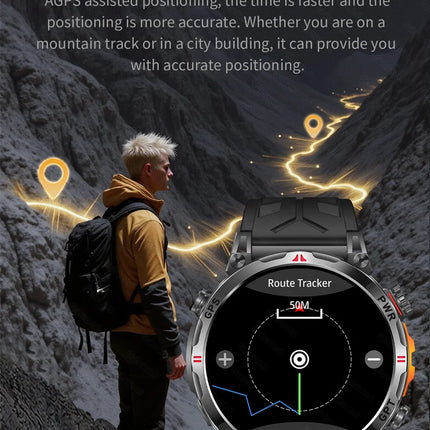 Smart Watch For Man New Sports Fitness tracking GPS