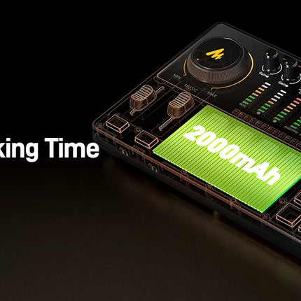 DIBELLAY MaonoCaster AME2 Gen2 Audio Mixer – Dual XLR Inputs, Podcast & Guitar Ready