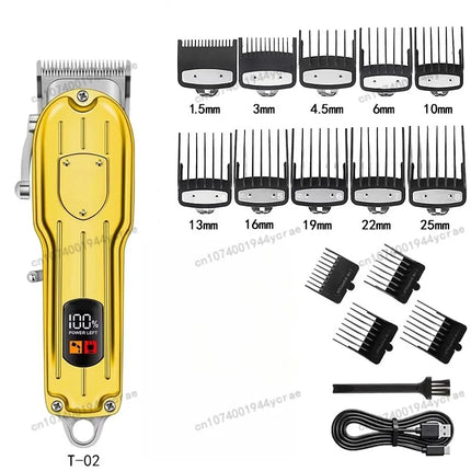 Men's Professional Hair Clipper Set