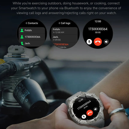 Outdoor Military GPS Smart Watch