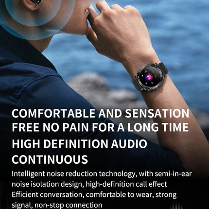 Watch TWS 2-in-1 Bluetooth Earphones HIFI 9D Sound Quality