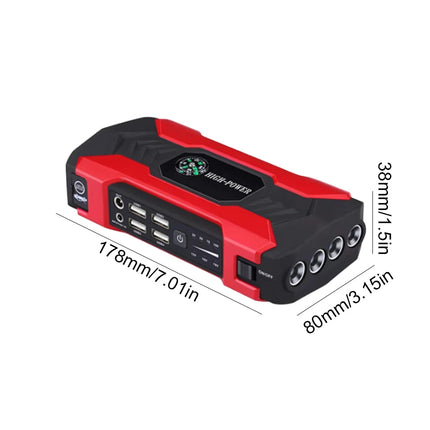 12V Car Jump Starter Portable Car QC Fast Charging
