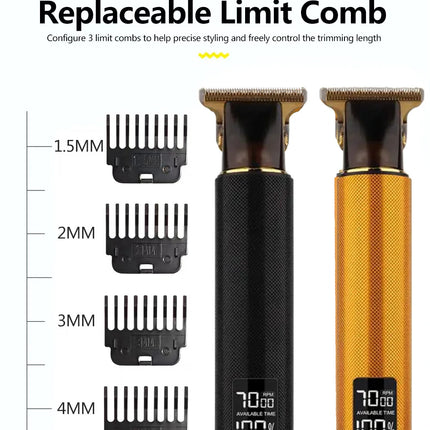 T9 Retro Barber Clipper – Large Display, Long Battery Life