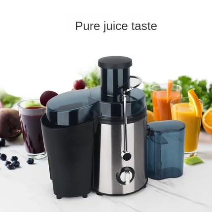 800W Fruit & Vegetable Juicer – Stainless Steel, Powerful & Easy Cleaning