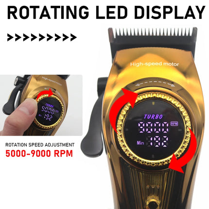 Kemei 1691 1677 T228 Kit Rechargeable Barber Hair Clippers Electric