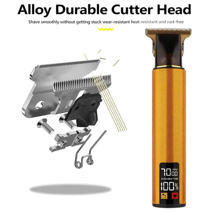 T9 Retro Barber Clipper – Large Display, Long Battery Life