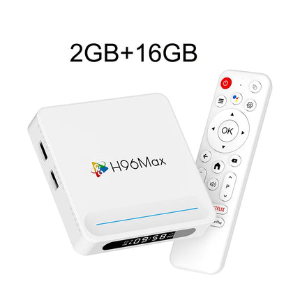 H96 MAX H618 Plus Android 14 8K Smart TV Box
