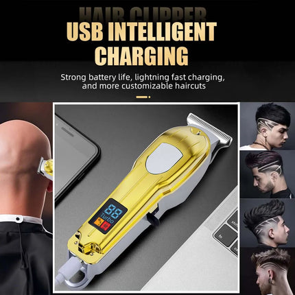 Men's Professional Hair Clipper Set