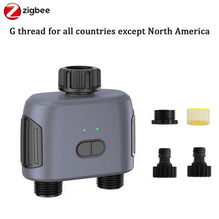 Insoma Automatic 2-Outlet Water Timer for Garden Irrigation & Sprinklers