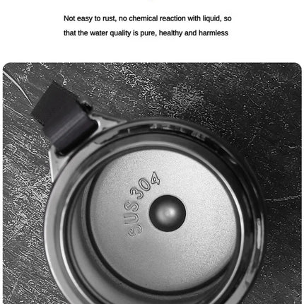 DIBELLAY – Thermos Inox 500 ml–1 L avec Affichage Température LED, Flacon Sous Vide Portable