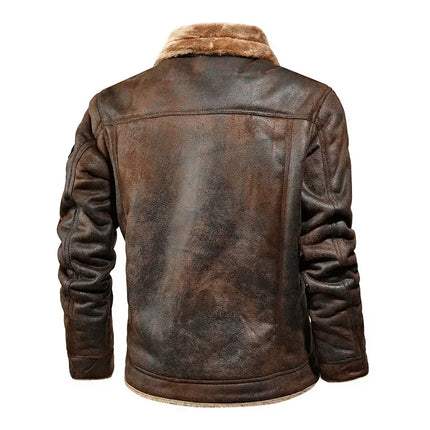 Men’s Faux Fur-Lined Jacket