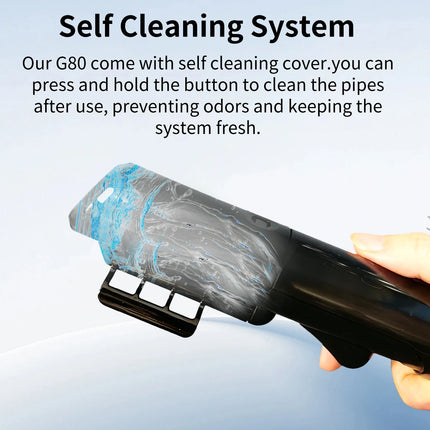 ABIR G80 Handheld Carpet & Upholstery Cleaner, 150,000PA Wet/Dry Vacuum for Home, Car & Pets