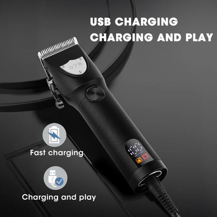3 in 1 Men's High-Power Hair Clipper Electric Shaver Set Professional