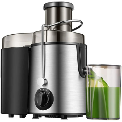 800W Fruit & Vegetable Juicer – Stainless Steel, Powerful & Easy Cleaning