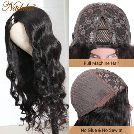 Nadula Color Blend V-Part Wig – Body Wave Human Hair