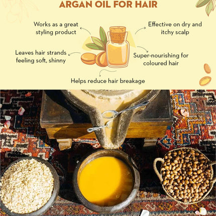 LAyden Pure Argan Oil – Moisturizing & Nourishing Hair Care