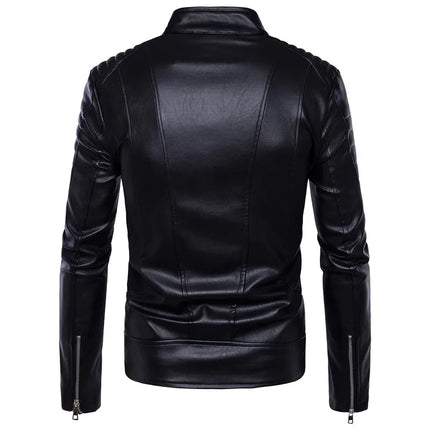 Mensr Jackets Fashion Men Faux Leather