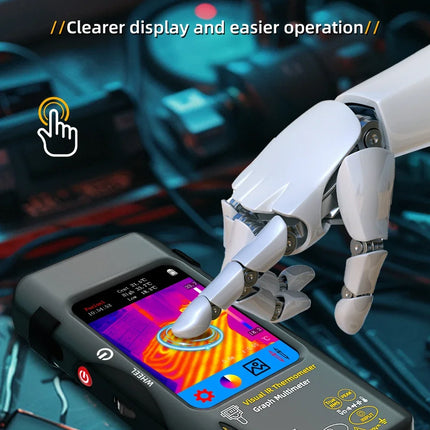 DIBELLAY BSIDE SH9/SH7 Thermal Imager & Multimeter 2-in-1 (320×320, 20000 Counts) – Auto & Heating