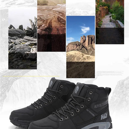 Men’s Leather Combat Boots