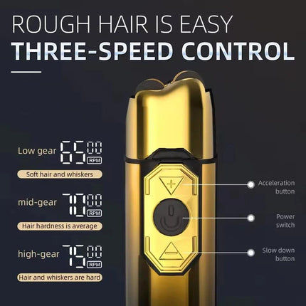 Kemei KM-TX10 Electric Shaver Rechargeable Hair