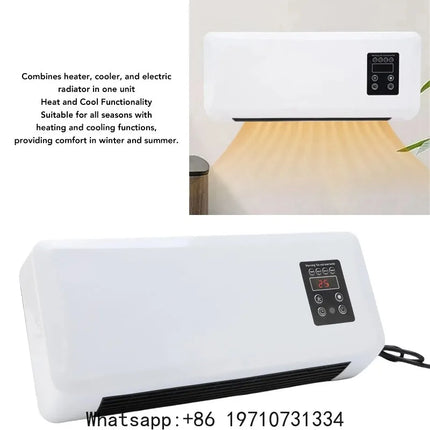 Wall-Mounted Heater with Remote