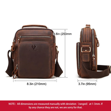 Leather Men's Shoulder Bag
