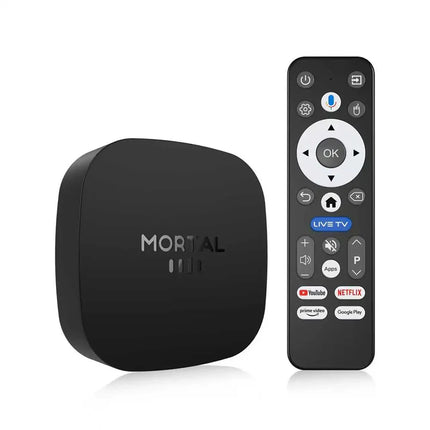 Boîtier de télévision intelligente Android 16 8K WiFi 6 – 8 Go de RAM + 128 Go