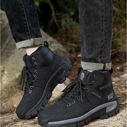Men’s Leather Combat Boots