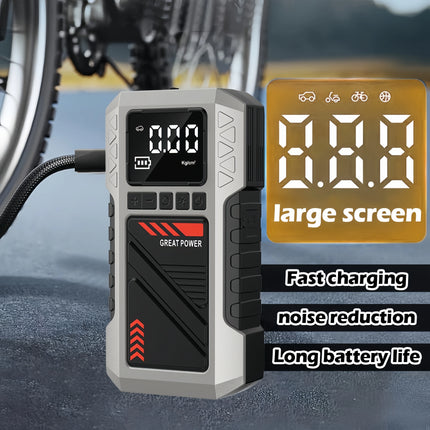 2-in-1 Car Battery Booster & Air Compressor