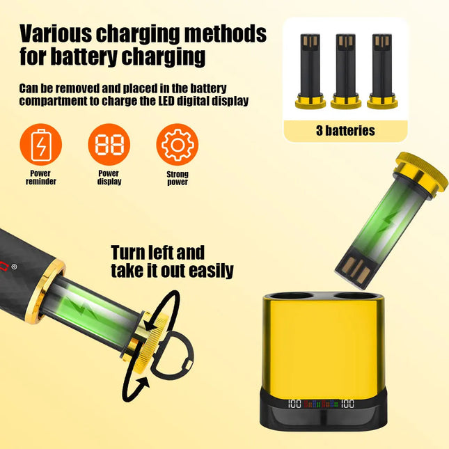 HIENA Hair Trimmer Professional Haircut Machine Clippers