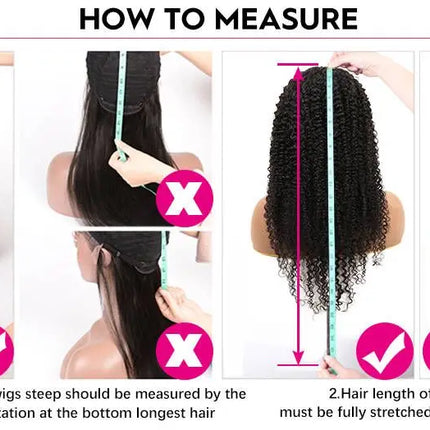 Glueless Ombre Deep Wave Wig – 6x4 HD Lace, Human Hair