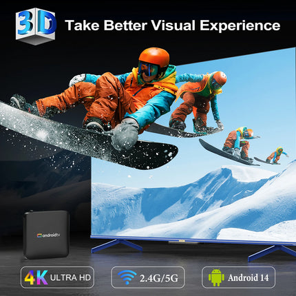 H96 MAX Android TV Box – S905L3, 4K, Dual WiFi