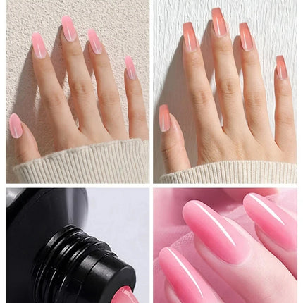 Gel Nail Polish Kit with UV Lamp & Electric Nail Drill – Complete Manicure Set