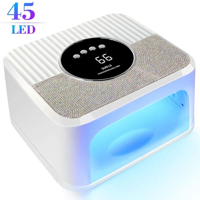 45 LED UV Nail Lamp – High Power Nail Dryer with LCD Smart Screen