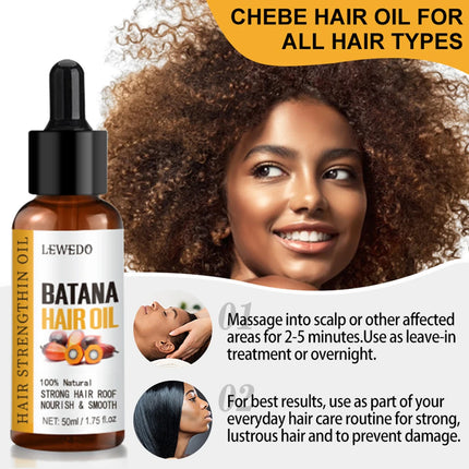“Batana Oil – 100% Pure Hair Growth & Repair Essence”