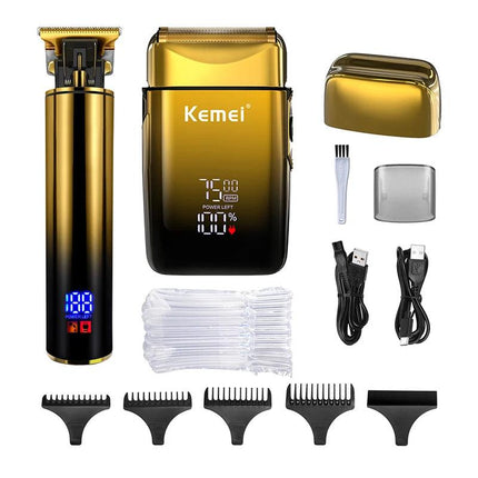 Kemei 2 in 1 Professional Electric Hair Clipper